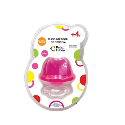 produto: MASSAGEADOR GENGIVA ROSA PAIS E FILHOS 