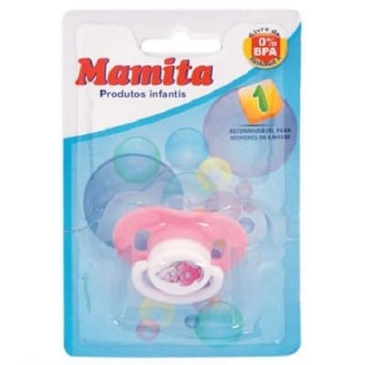 produto: CHUPETA MAMITA STAR TROP BL RED N 1 REF 2305 