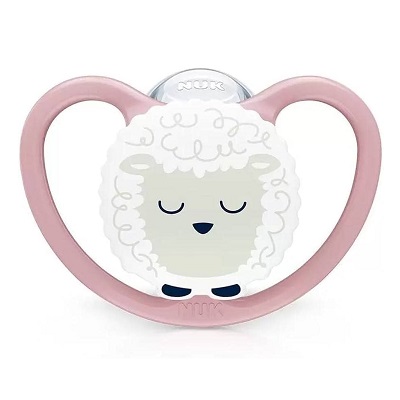 produto: CHUPETA NUK SPACE GLOW SIL GIRL S2 