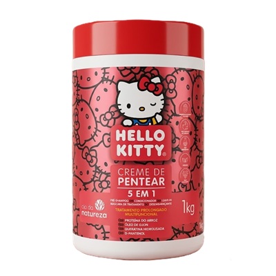 produto: CREME DE PENTEAR 5 EM 1 HELLO KITTY 1KG 