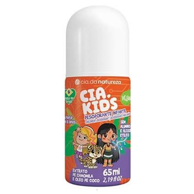 produto: DEO ROLL ON CAMOMILA CIA KIDS 65ML 